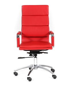 Кресло компьютерное CHAIRMAN 750 экокожа красная в Твери - предосмотр 1